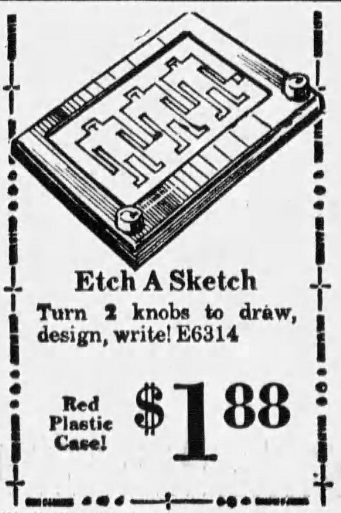 1966: Etch-A-Sketch